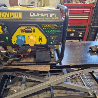 Generator with running issues.