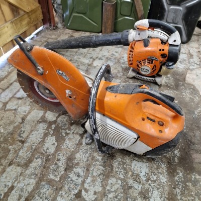 Stihl saw not starting.